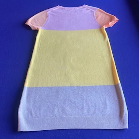 Brooks Brothers Fleece Short Sleeve Colorblock Dress Girls Size XL - Picture 3 of 3